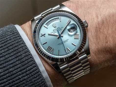 rolex day date 40 price in india|rolex presidential platinum price.